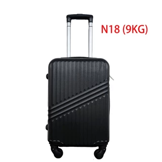 Mala de bordo ABS N18 ANAC mala de viagem 9kg ABS com roda 360 com senha menor preco promocao