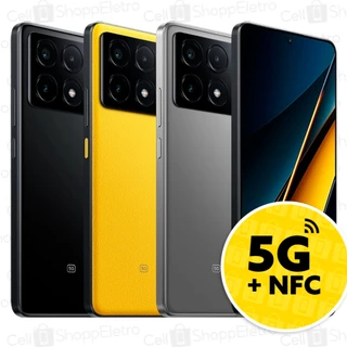Celular Xiaomi Poco X6 Pro 5G NFC Global Dual Sim Camera 64MP AMOLED 6.67 8GB + 256GB / 12GB + 512GB
