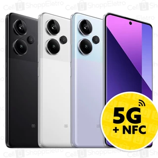 Celular Xiaomi Redmi Note 13 Pro Plus 5G 8GB + 256GB / 12GB + 512GB Dual Sim Tela 6.67 200MP Global