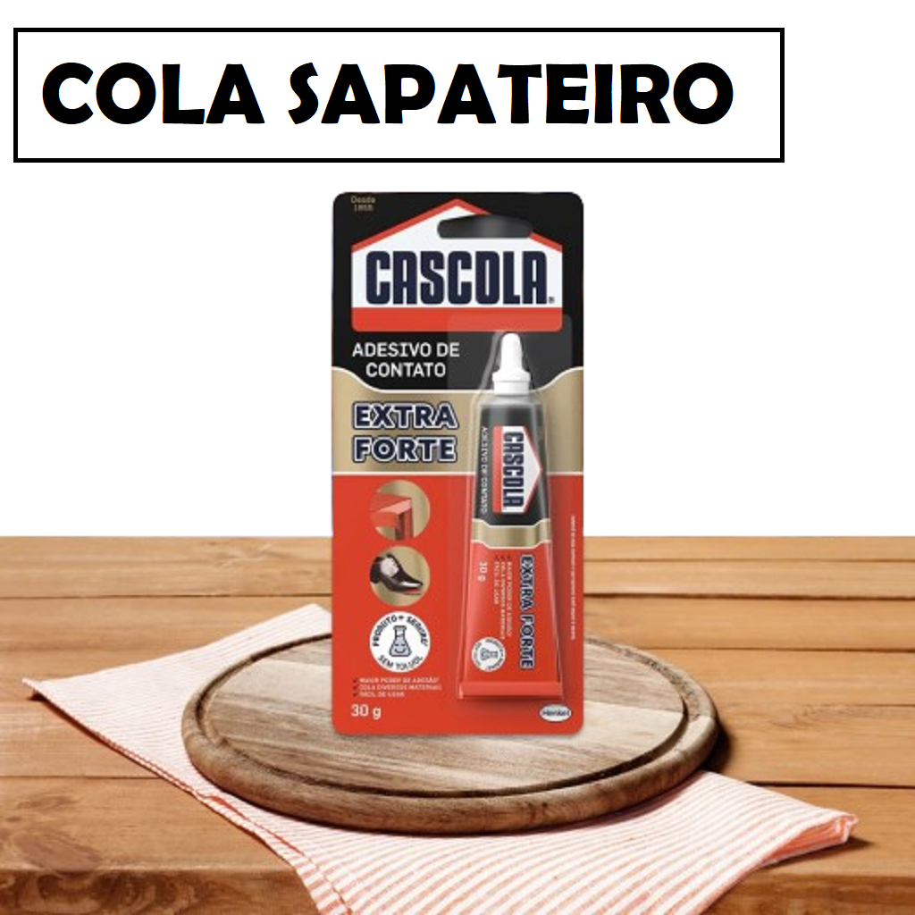 Cola Sapateiro Cascola Extra Forte / Artesanato Borracha Tenis Sapato ...