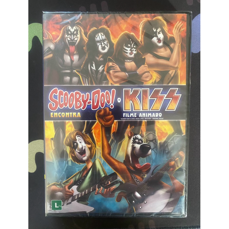 DVD SCOOBY DOO ENCONTRA KISS (RARO) - LACRADO | Shopee Brasil