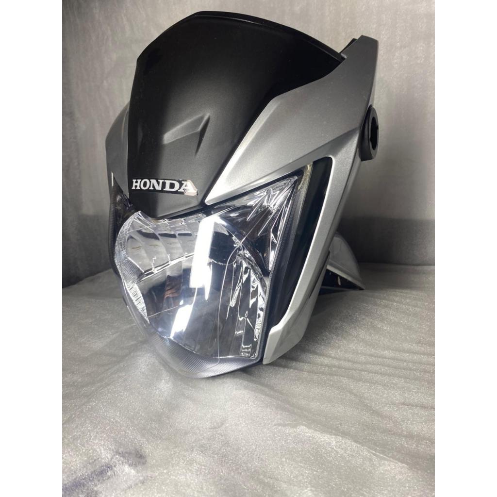 Frente da Titan 160 2023/24 na cor Prata Force | Shopee Brasil