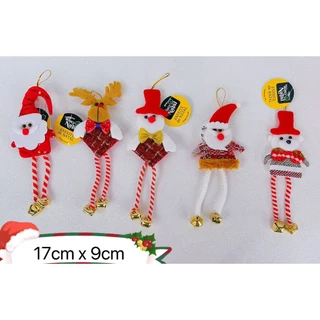 Enfeites Pendentes Boneco De Neve Árvore Natal 17CM