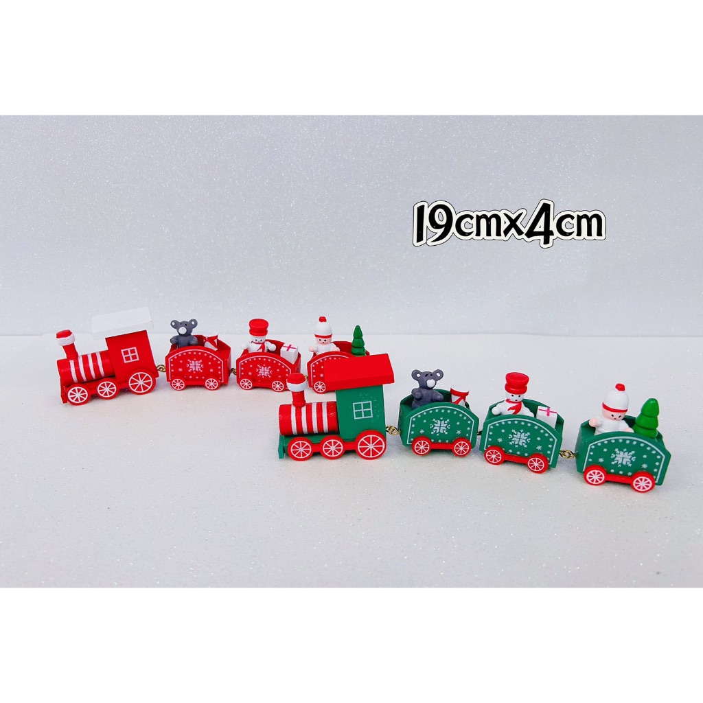 Trem De Madeira De Natal Decoração De Natal Decoração De Casa Festa Precisa De Lembranças Brinquedos Infantis Decoracão