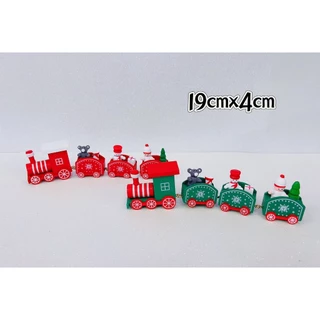 Trem De Madeira De Natal Decoração De Natal Decoração De Casa Festa Precisa De Lembranças Brinquedos Infantis Decoracão