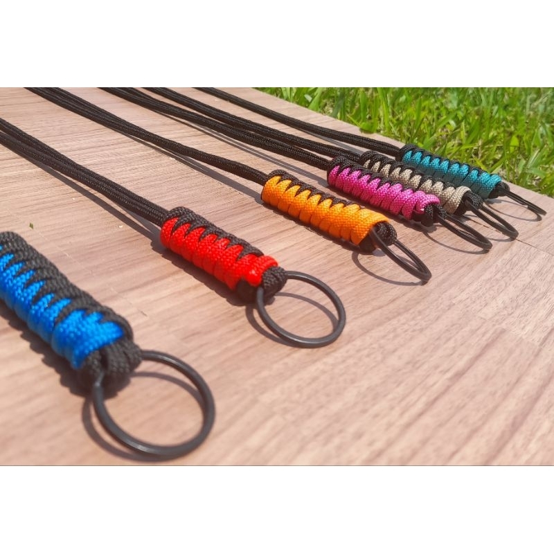 Chaveiro pra moto em paracord 550