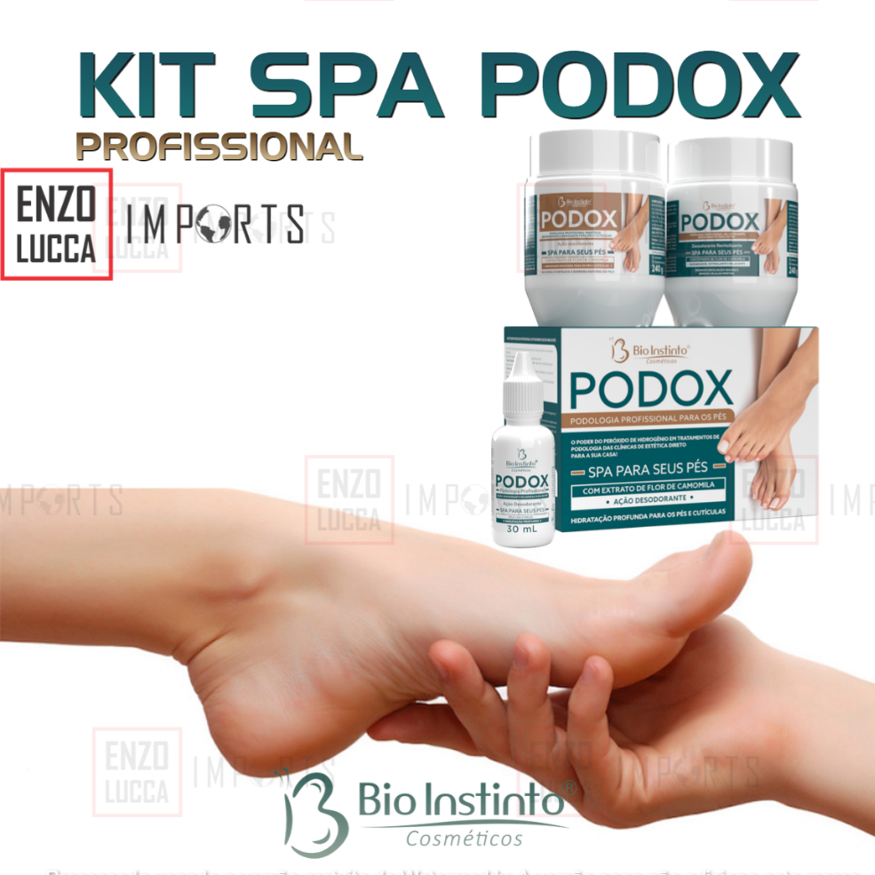 KIT SPA PODOX PROFISSIONAL BIO INSTINTO | Shopee Brasil