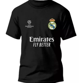 Camiseta Real Madrid Camisa Algodão Promoção Pronta Entrega