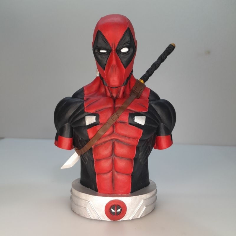 DeadPool Busto, action figuries, marvel | Shopee Brasil