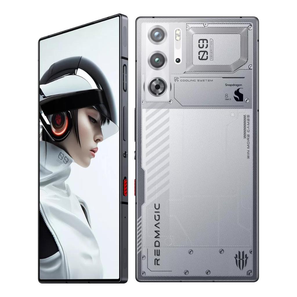 REDMAGIC 9 Pro Telefone 5G 16GB RAM 512GB ROM Snowfall Snapdragon