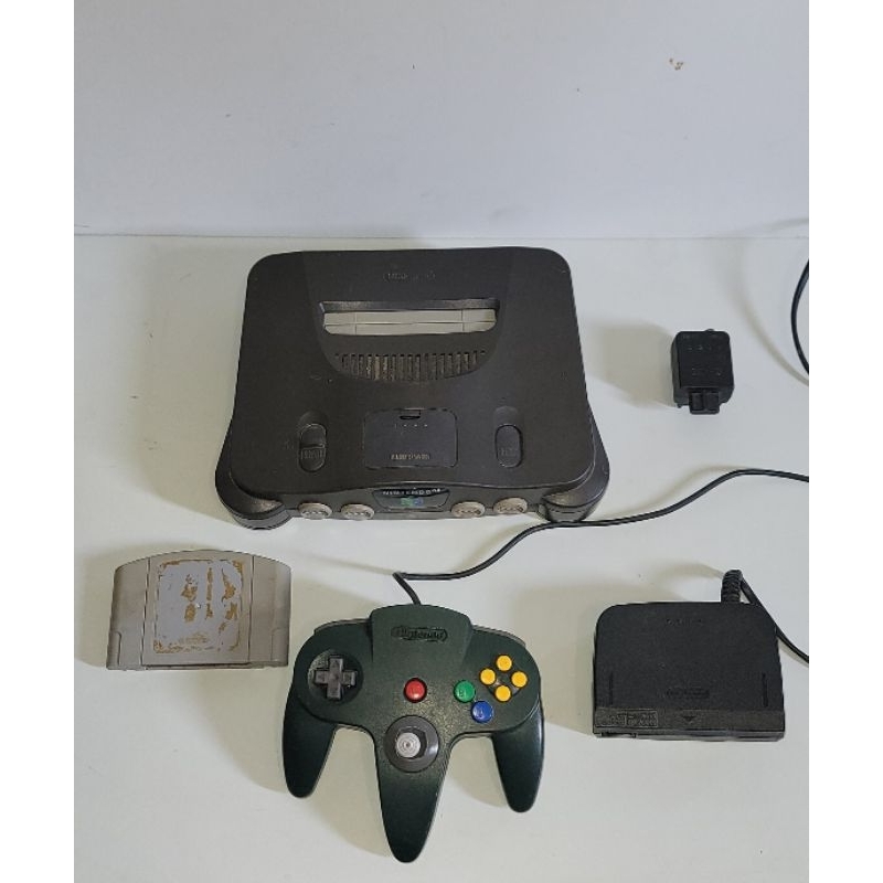 nintendo 64 com cartucho mario kart original