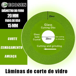 Discos De Corte De Vidro 4.5 Polegadas 100mm Lâmina De Serra Diamantada Ultrafina