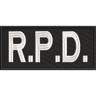 patch bordado RPD stars resident evil termocolante ou velcro