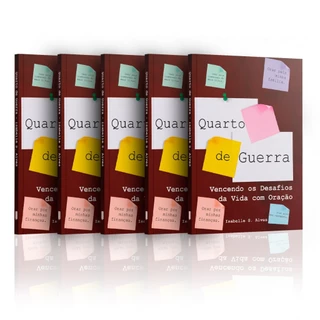 Kit 5 Livros - Quarto de Guerra - Isabelle S. Alves