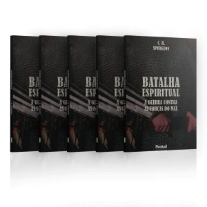 Kit 5 Livros - Batalha Espiritual - Charles Spurgeon