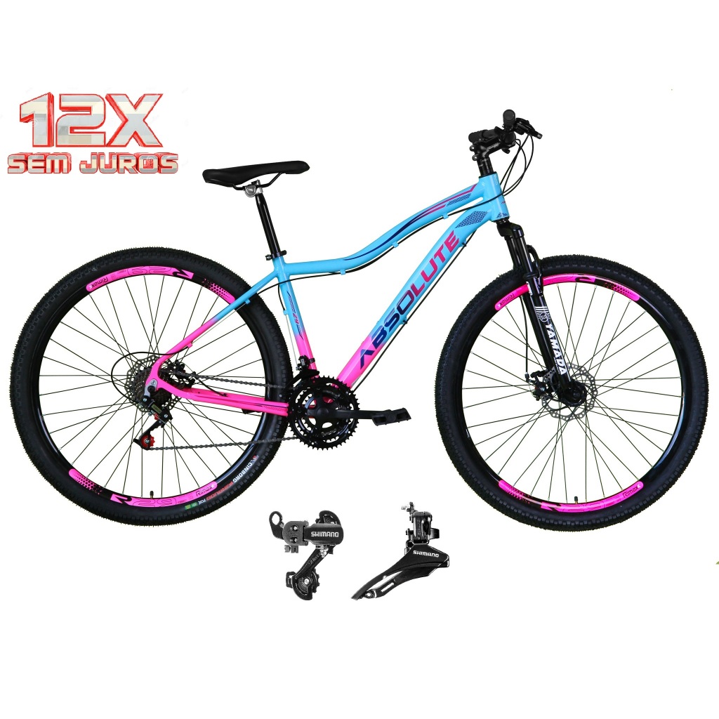 Bicicleta Feminina Aro 29 Absolute Hera Alumínio 21v Câmbios