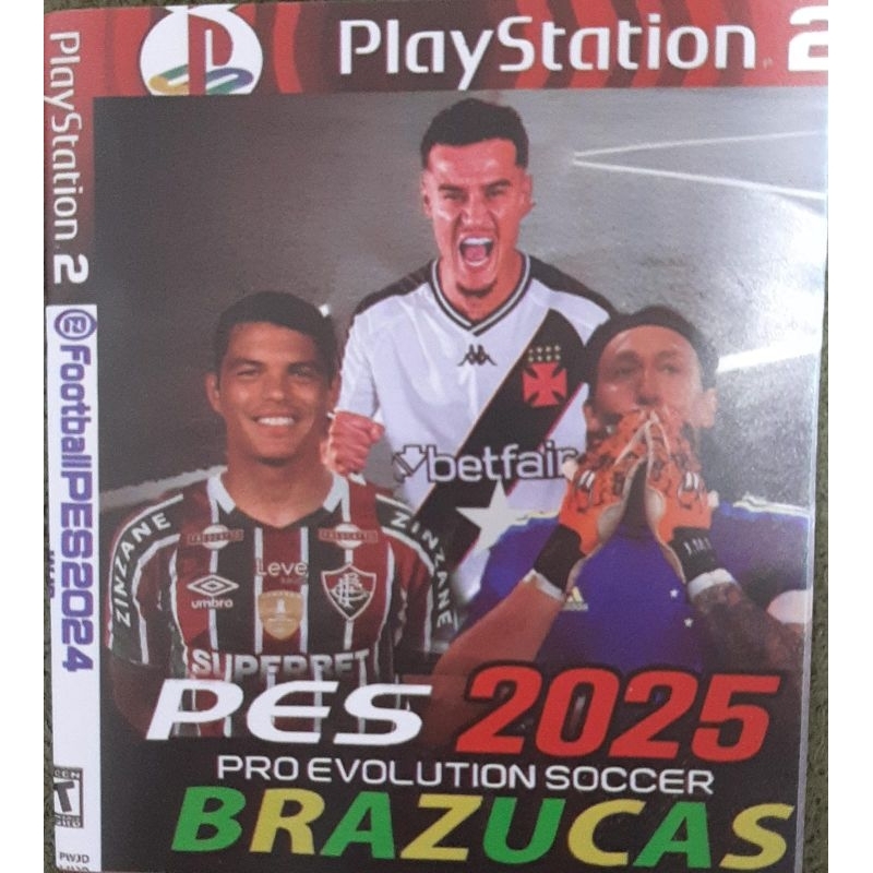 4 Jogos futebol Lançamentos 2025 PS2 Shopee Brasil