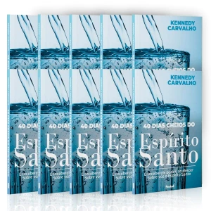 Kit 10 Livros | 40 Dias Cheios do Espírito Santo | Kennedy Carvalho