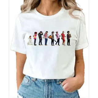 T-shirt camiseta bruno Mars fases estampa personalizada artista fã moda blogueira