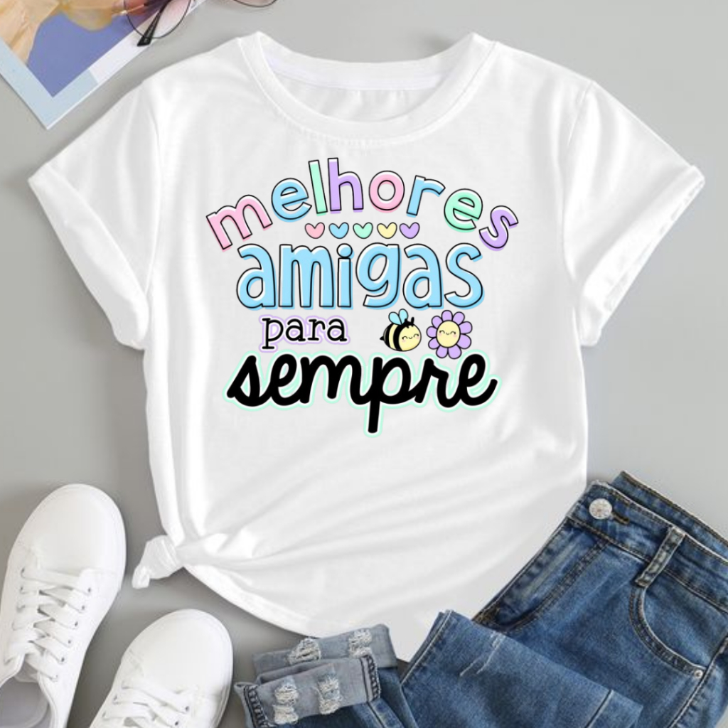 camiseta para amigas em Promoção na Shopee Brasil 2025