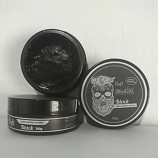 Cera Modeladora Soft Preta Black 130g Black Fix