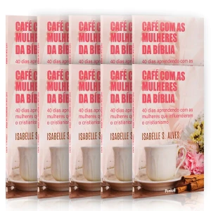 Kit 10 Livros | Café com as Mulheres da Bíblia | Isabelle S. Alves