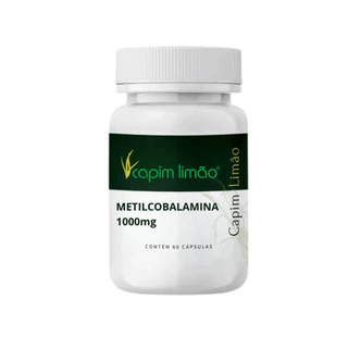Metilcobalamina 1000mcg 60 cápsulas em Oferta na Shopee