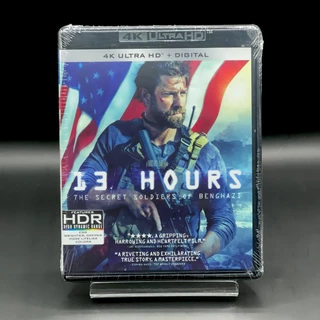 13 Horas: Os Soldados Secretos de Benghazi (4K UHD + Blu-ray Bônus, 2016) Dublado/leg Original Lacrado