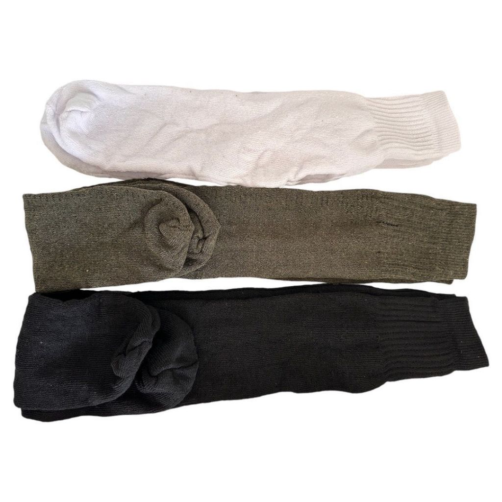 Kit 4 Pares Meia Tática Militar Cano Alto