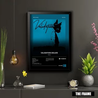 Quadro Decorativo Spotify Yun Li Album Validation Deluxe