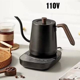 Chaleira Elétrica PRETA Pescoço de Ganso com Controle de Temperatura, Nova, Lacrada, 110V