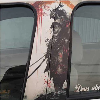 Adesivo Envelopamento Coluna Porta Carro Personalizada Diversos Modelos