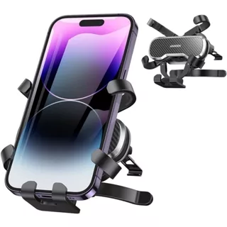 UGREEN Suporte de celular para carro para saída de ar compatível com iPhone 11 Pro Max SE XR XS X 6S 7 Plus 8 6, Samsung Galaxy S20 S9 S10 S8 S7 Edge S6, Google Pixel 4