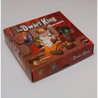 The Dwarf King. Jogo de Tabuleiro / Cartas. Em excelente estado.