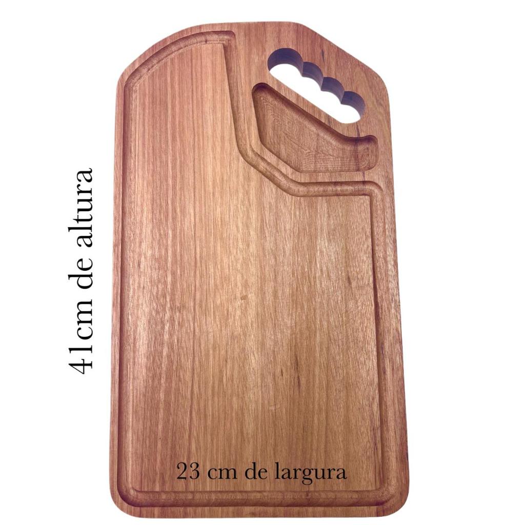 Tábua em madeira maciça, para churrasco, frios e cortes, rústica.