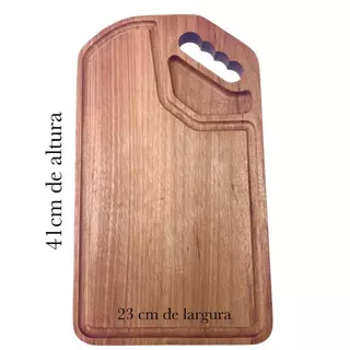 Tábua em madeira maciça, para churrasco, frios e cortes, rústica.