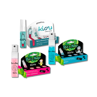 Spray Bucal Kissu - Hálito Refrescante, Portátil, Efeito Geladinho, Até 200 Aplicações em Oferta na Shopee