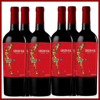 VINHO URUGUAIO LACERTILIA TANNAT 750ML TINTO KIT C/6