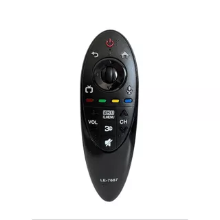 Controle Remoto Mágic para TV LG 4K 3D Dinâmico Inteligente An-mr500g An-mr500 (Sem Comando de Voz)