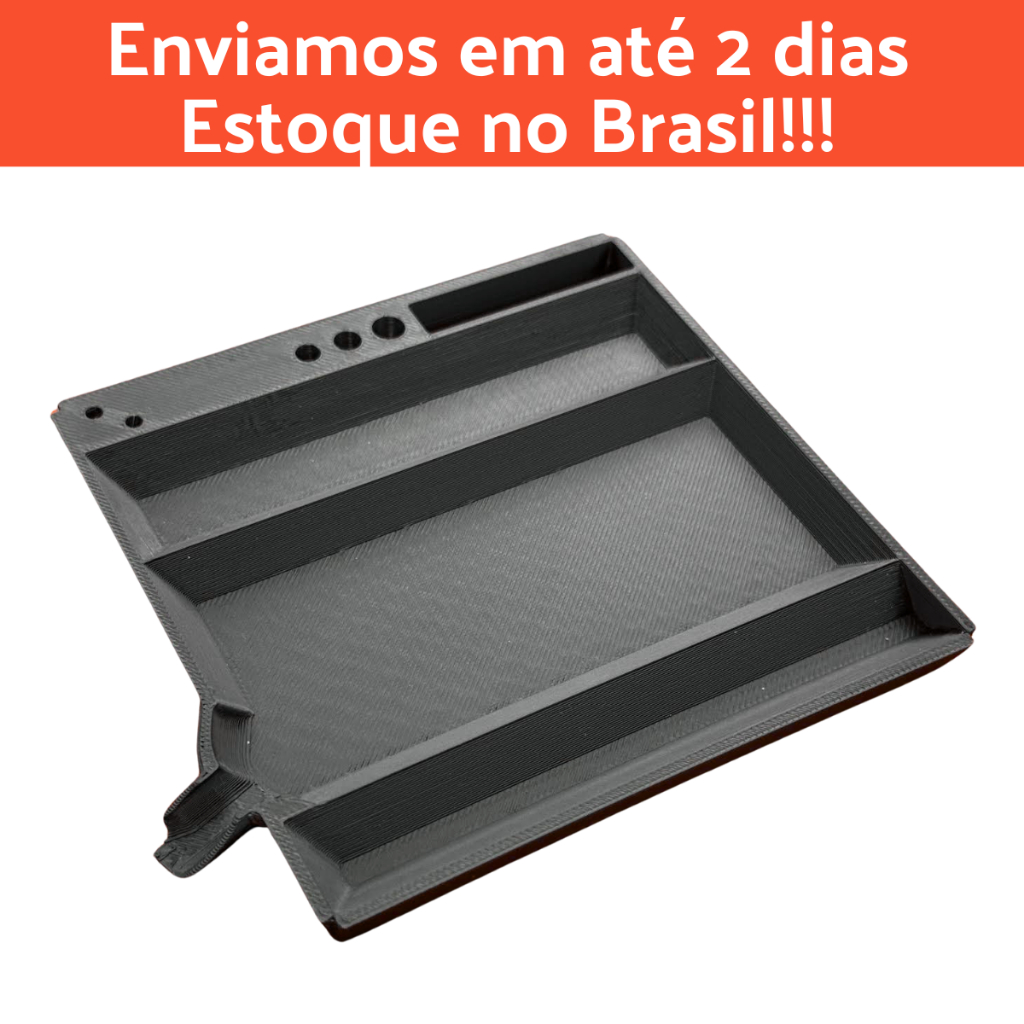 Bandeja Simples Smokin Duck Para Bolar Enrolar Organizadora Pequena 12x11cm 3d Diversas Cores