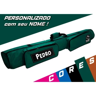 Bolsa porta vara de pesca 80cm até 1,80mt PERSONALIZADA
