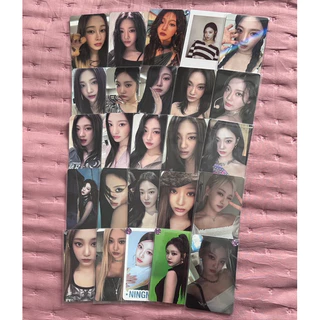 Aespa Ningning e Giselle Photocard Oficial