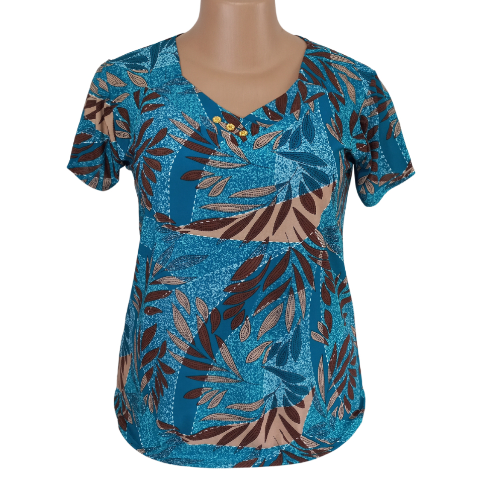 Blusa Feminina Malha fria Liganete Senhoras Plus Excelente Para Seu Dia ...