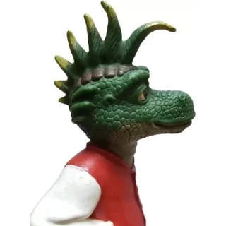 Família Dinossouros Completo 06 Action Figure Original 1990 RARO para colecionador