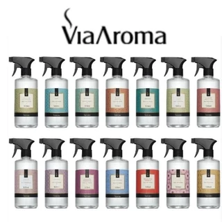 Água perfumada Via Aroma para tecidos, cortinas, roupas, carros, lençóis - 500ml