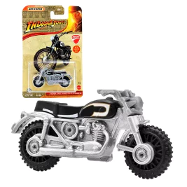 Matchbox INDIANA JONES THEMED DUCATI SCRAMBLER / NEW 2024 (Mattel) 1/64
