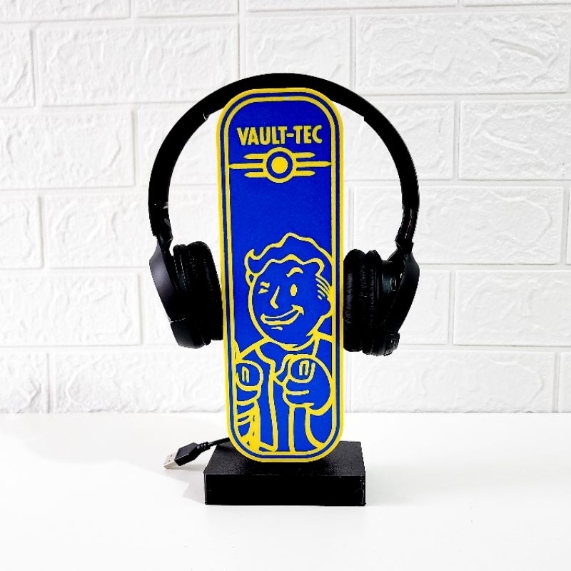 Suporte para Headset Fallout - com LED | Shopee Brasil
