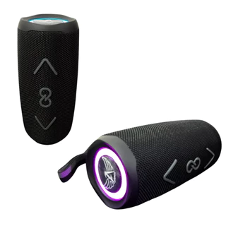 Caixa de Som LED RGB Bluetooth 8W Portátil Altomex AL-8779