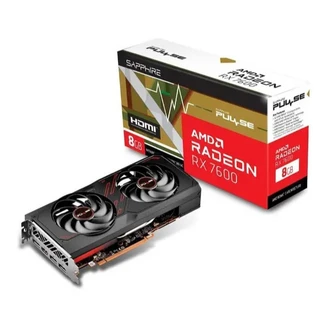 Placa de Vídeo Sapphire Pulse AMD Radeon RX 7600, 8GB, GDDR6, 128-Bit