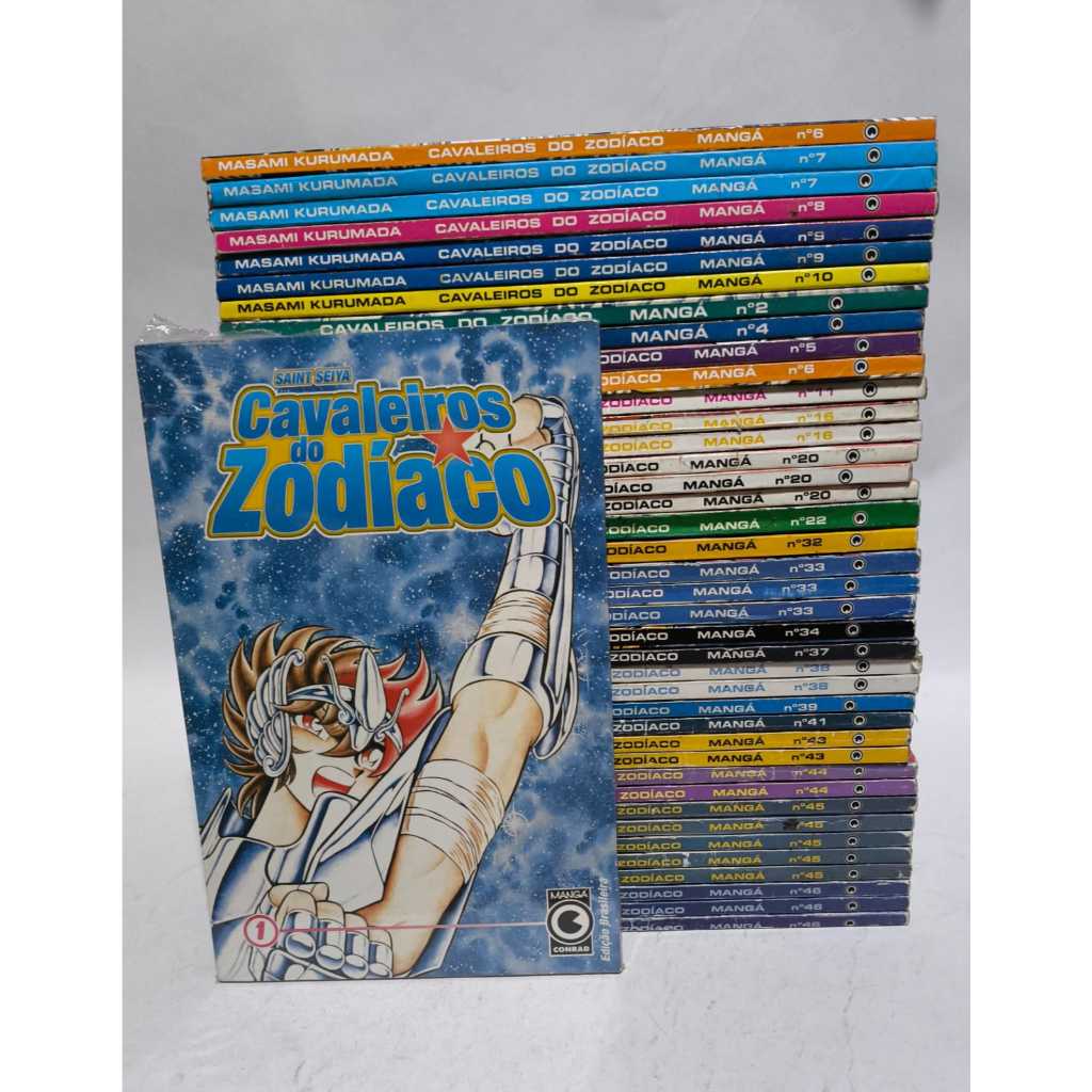 Cavaleiros Do Zodíaco - Saint Seiya Primeira edição Mangá Conrad